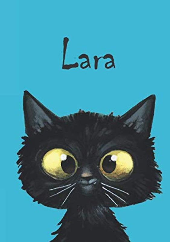Lara: Katzen Notizbcuh / Tagebuch - DIN A5 - blanko