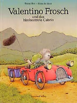 Valentino Frosch und das himbeerrote Cabrio