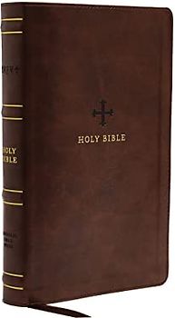 Nrsv, Catholic Bible, Standard Personal Size, Leathersoft, Brown, Comfort Print