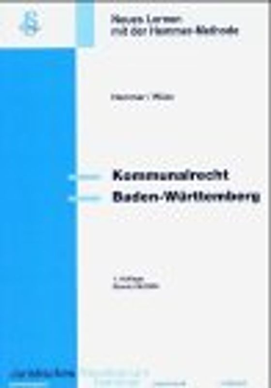 Kommunalrecht Baden-Württemberg