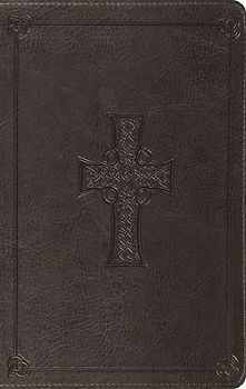 ESV Value Thinline Bible (Trutone, Charcoal, Celtic Cross Design)