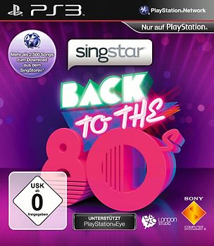 SingStar Back to the 80's PlayStation 3