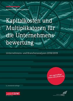 Kapitalkosten und Multiplikatoren für die Unternehmensbewertung