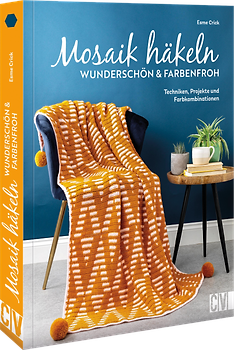 Mosaik häkeln – wunderschön und farbenfroh