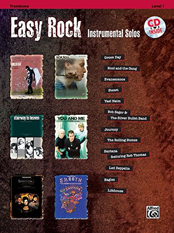Easy Rock Instrumental Solos, Level 1