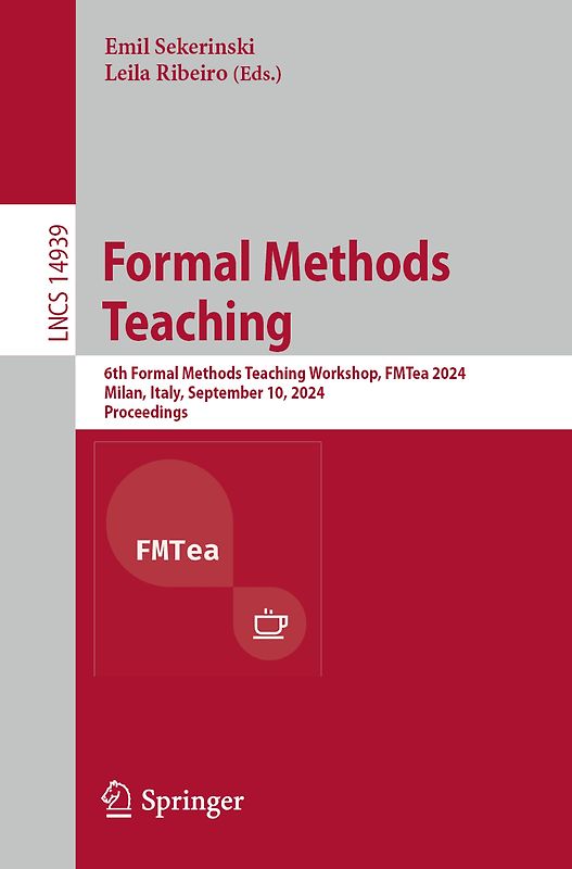 Formal Methods Teaching