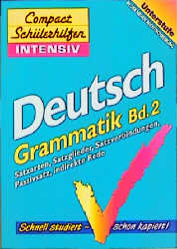 Deutsch Grammatik /Unterstufe 2