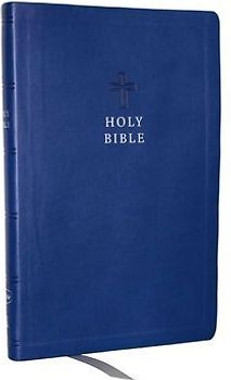 KJV Holy Bible: Value Ultra Thinline, Blue Leathersoft, Red Letter, Comfort Print: King James Version