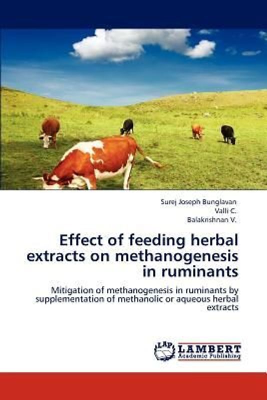 Effect of feeding  herbal extracts on methanogenesis in ruminants