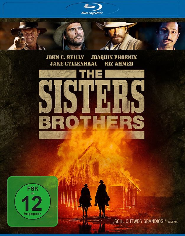 The Sisters Brothers Blu-ray Disc