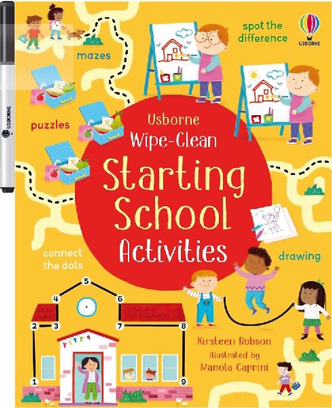 Wipe-Clean Starting School Activities