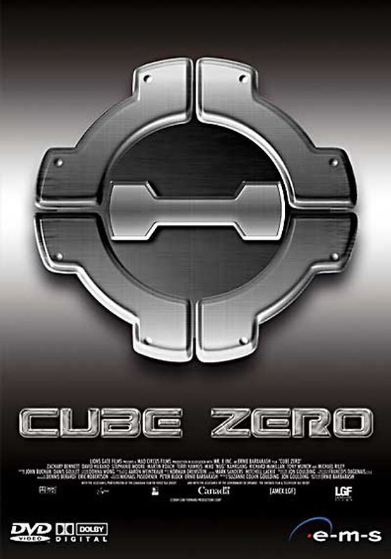 Cube Zero Special Edition (uncut) DVD