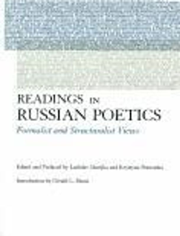 Readings in Russian Poetics