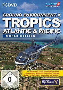 Ground Enviroment X: Tropics Atlantic & Pacific [Microsoft Flight Simulator X AddOn, World Edition] PC Spiele