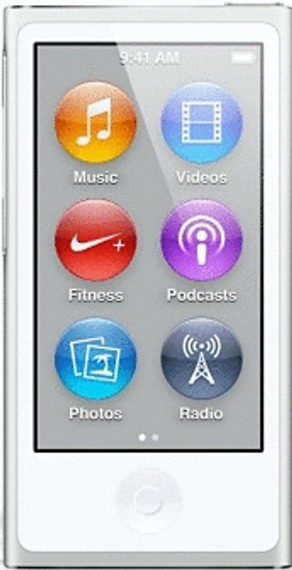 Apple iPod nano 7G 16GB silber