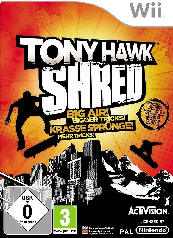 Tony Hawk: SHRED Nintendo Wii