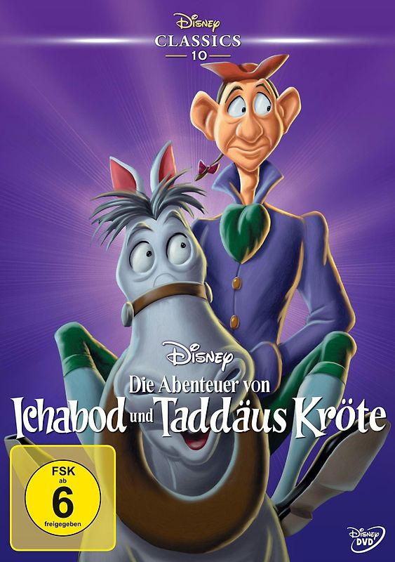 Die Abenteuer von Ichabod und Taddäus Kröte [Disney Classics] DVD
