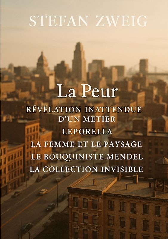 La Peur - Révélation inattendue d'un métier - Leporella - La Femme et le Paysage - Le Bouquiniste Mendel - La Collection invisible