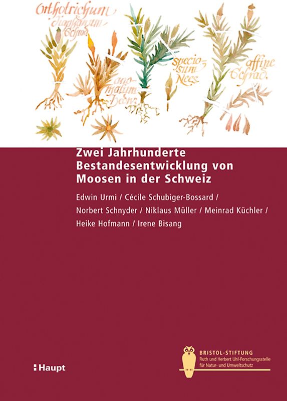 Zwei Jahrhunderte Bestandesentwicklung von Moosen in der Schweiz