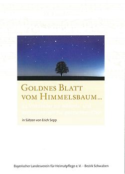 Goldnes Blatt vom Himmelsbaum