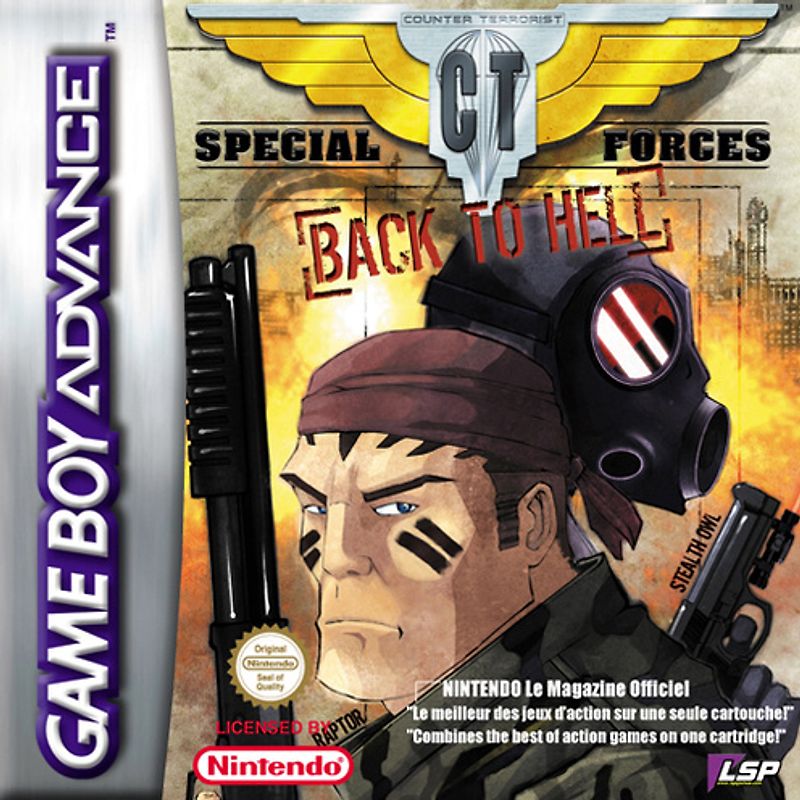 CT Special Forces 2 - Back to Hell Nintendo Game Boy Advance