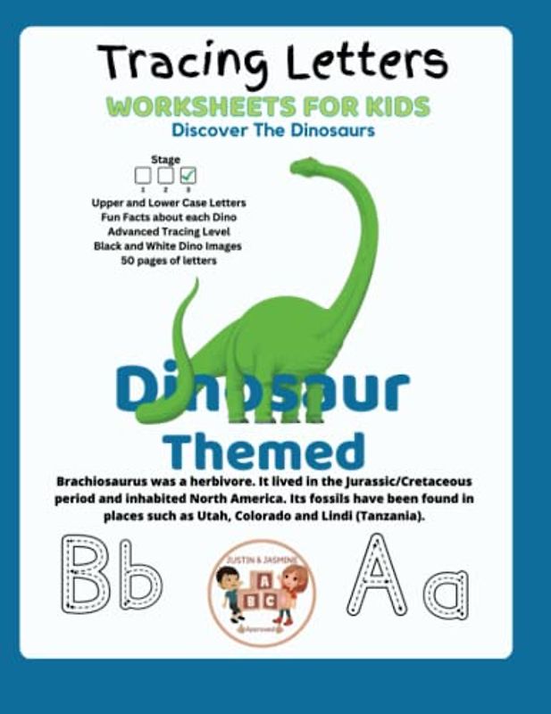 Discover The Dinosaur Letter Tracing