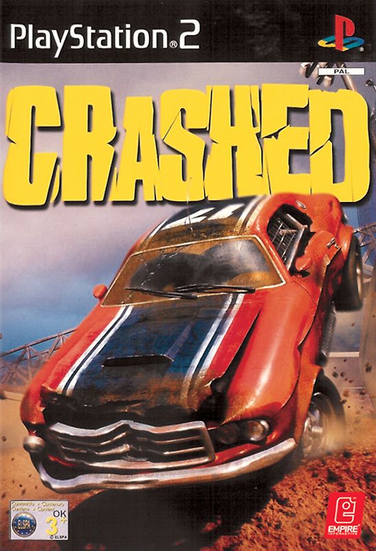Crashed PlayStation 2
