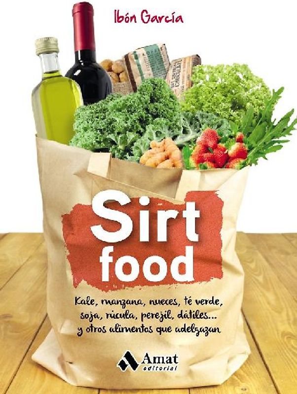 Sirt food : kale, manzana, nueces, té verde, soja, rúcula, perejil, dátiles-- y otros alimentos que adelgazan