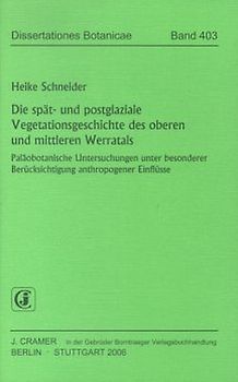 Die spät- und postglaziale Vegetationsgeschichte des oberen und mittleren Werratals