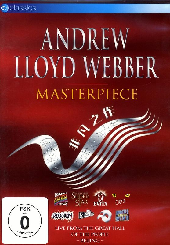 Andrew Lloyd Webber - Masterpiece: Live From The Great Hall Of People In Bejing [Ev classics]