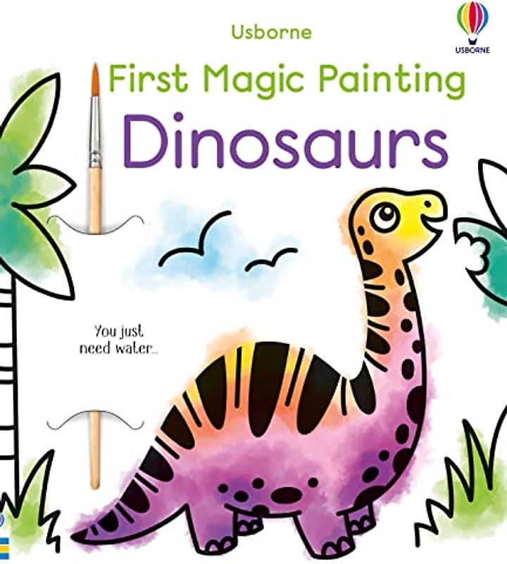 First Magic Painting Dinosaurs
