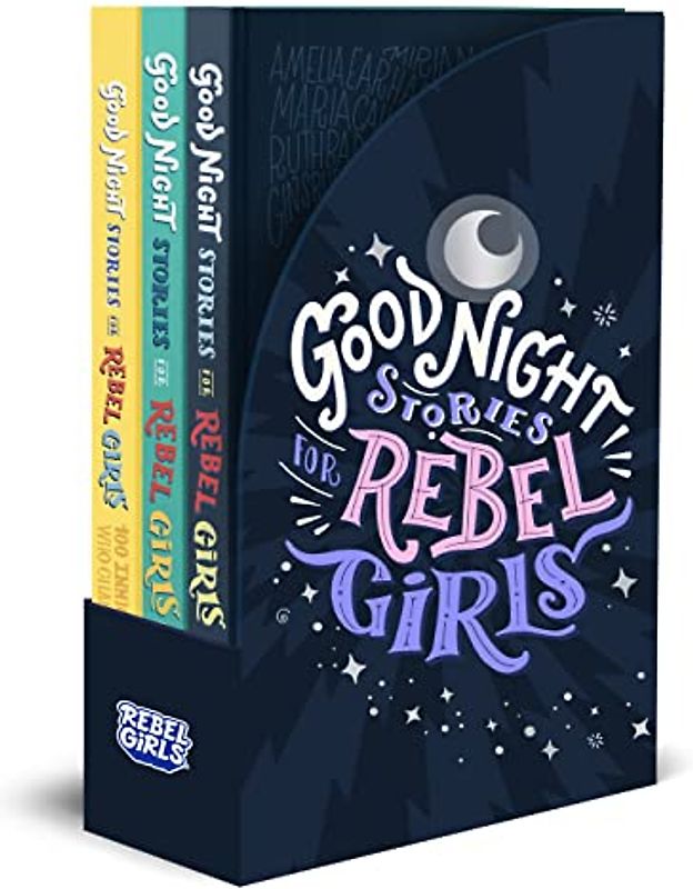Good Night Stories for Rebel Girls 3-Book Gift Set