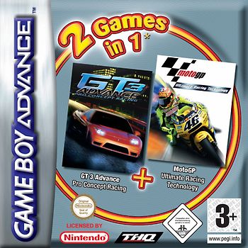 2 Games in 1 - Adult Racing Pack Nintendo Game Boy Advance