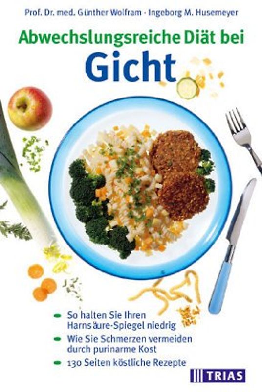 Ernährung bei Gicht. Purinarme Diät, Rezepte