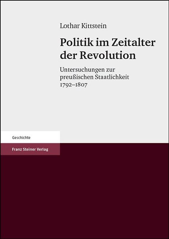 Politik im Zeitalter der Revolution