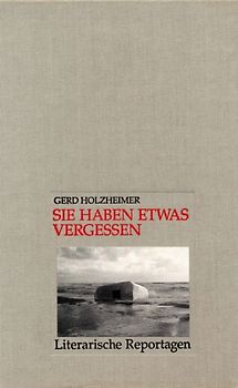 Sie haben etwas vergessen