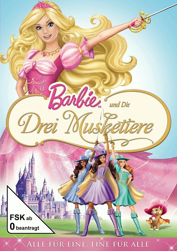 Barbie und die 3 Musketiere DVD