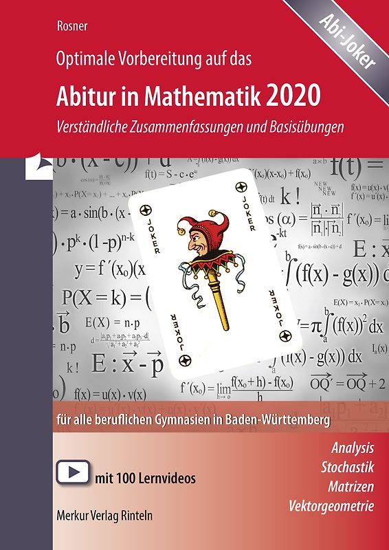 Optimale Vorbereitung auf das Abitur in Mathematik 2020