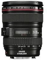 Canon EF 24-105 mm F4.0 IS L USM 77 mm Filtergewinde (Canon EF Anschluss) schwarz