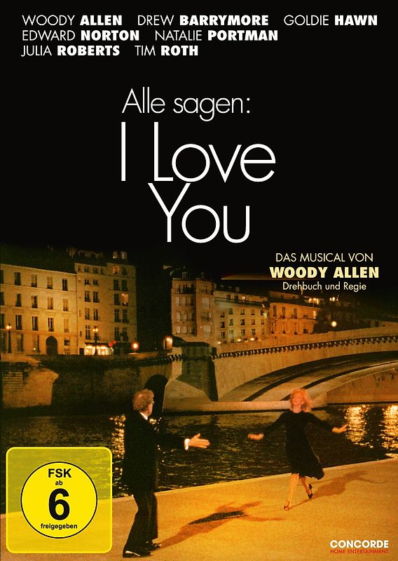 Alle sagen: I Love You DVD