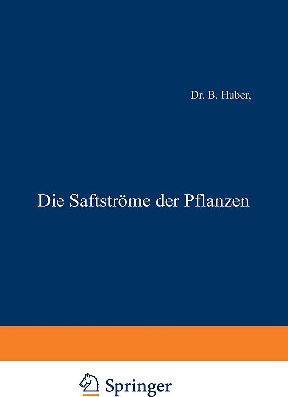 Die Saftströme der Pflanzen