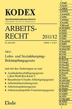 KODEX Arbeitsrecht 2011/12