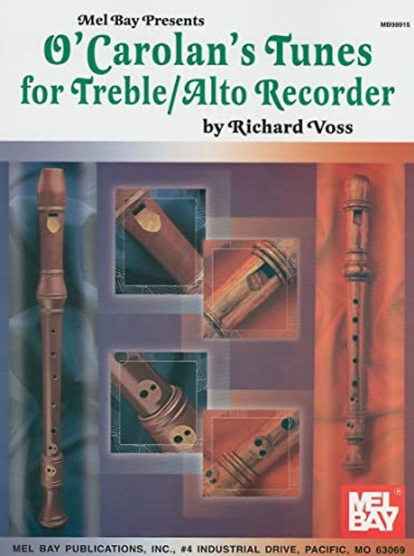 O'Carolan's Tunes for Treble/Alto Recorder