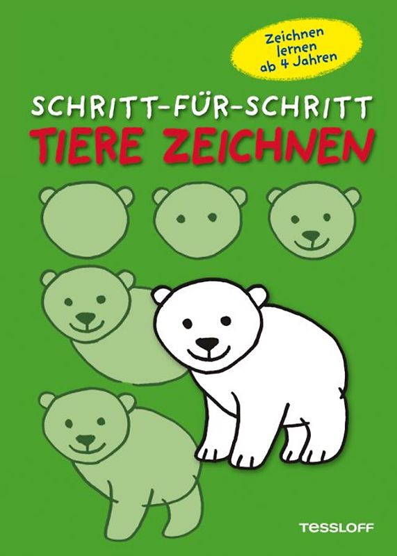 Tiere zeichnen Schritt-für-Schritt