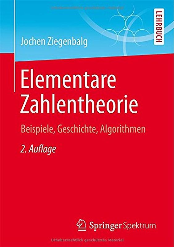 Elementare Zahlentheorie