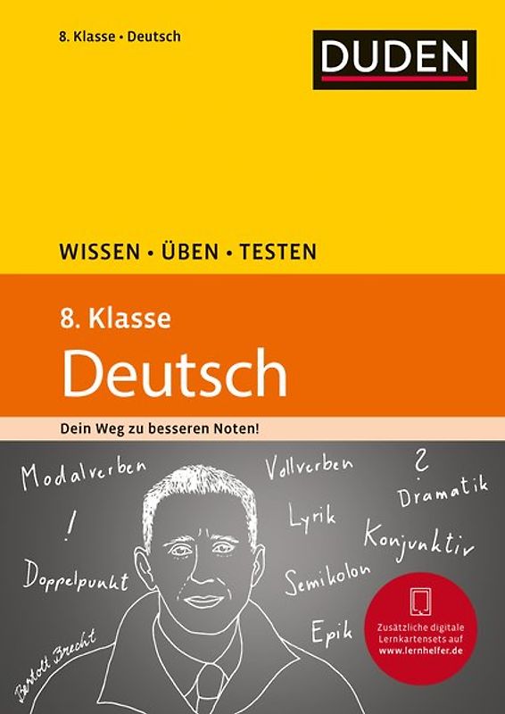 Wissen – Üben – Testen: Deutsch 8. Klasse