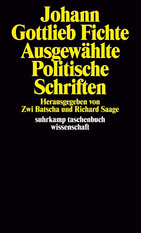 Ausgewählte politische Schriften