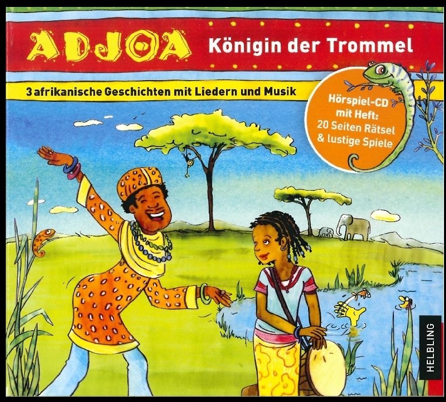 Adjoa - Königin der Trommel. Audio-CD