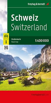 freytag & berndt Straßenkarte Schweiz 1:400.000