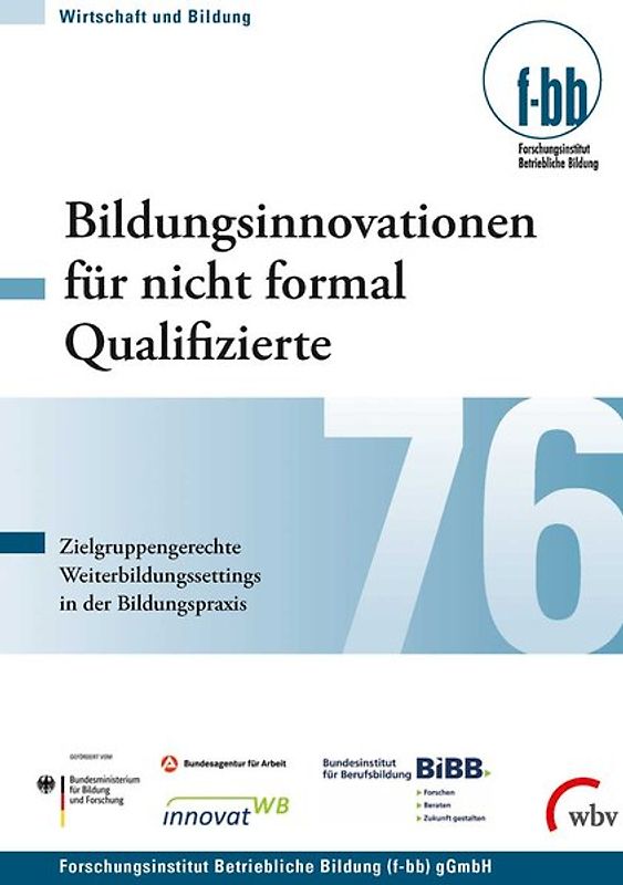 Bildungsinnovationen für nicht formal Qualifizierte